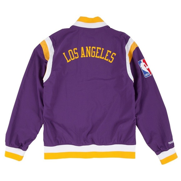 ISO Mitchell and Ness Lakers Warm Up Jacket Men’s size Small - Picture 2 of 2